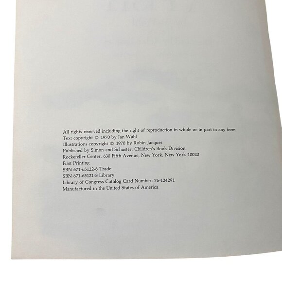 The Prince Who Was a Fish Hardcover Jan Wahl Fairytale Fishing Fish Frog Fantasy - Picture 3 of 7